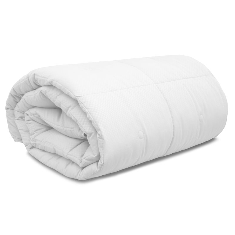 edredom diamond dobby still branco