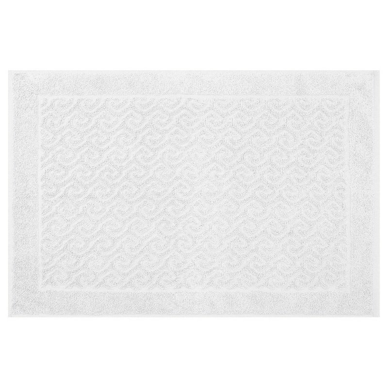 toalha de piso spazio branco