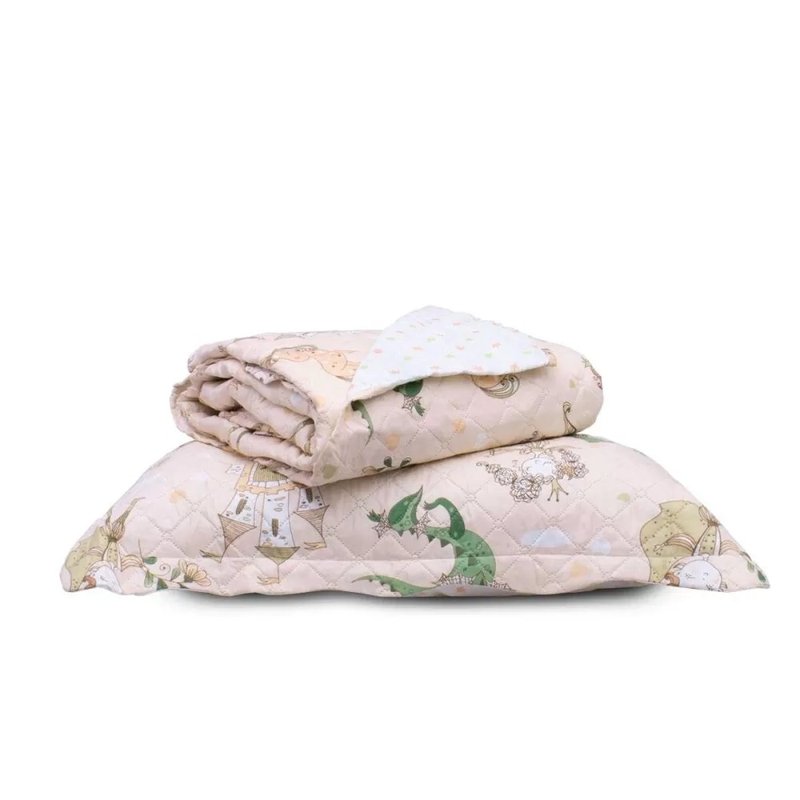kit cobre leito casual kids princesa ambiente solteiro