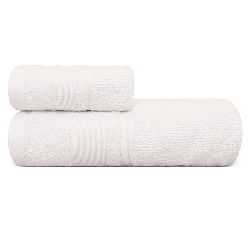 jogo de toalhas 2pc master branca appel