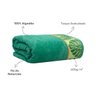 toalha beach algodao appel home folhas