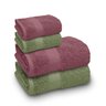 jogo de toalhas banhao intense algodao indiano orquidea e alecrim com sombra