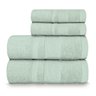 jogo de toalhas master 4 pecas verde ice sombras menos contraste