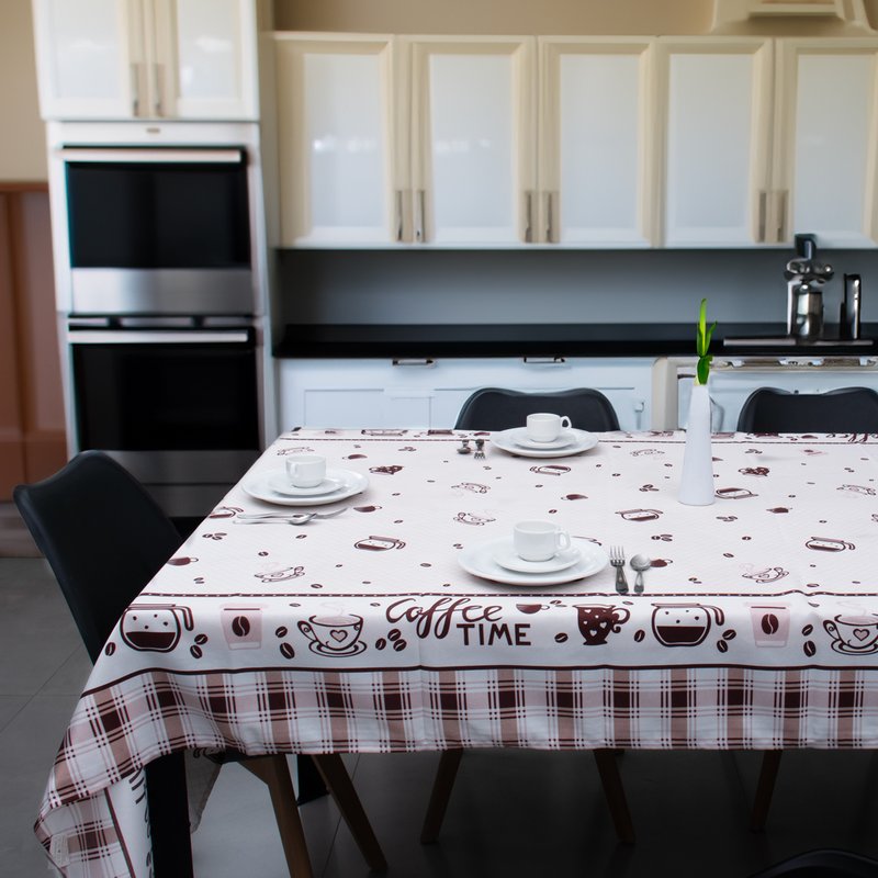 03 toalha de mesa quadrada 4 lugares super limpa appel home