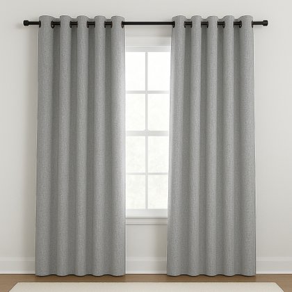 cortina para quarto blackout cinza alabama