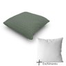 capa de almofada tricot verde salvia 2 com enchimento