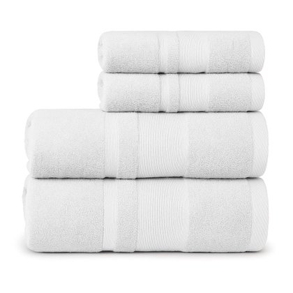 toalha master 4 pecas branca