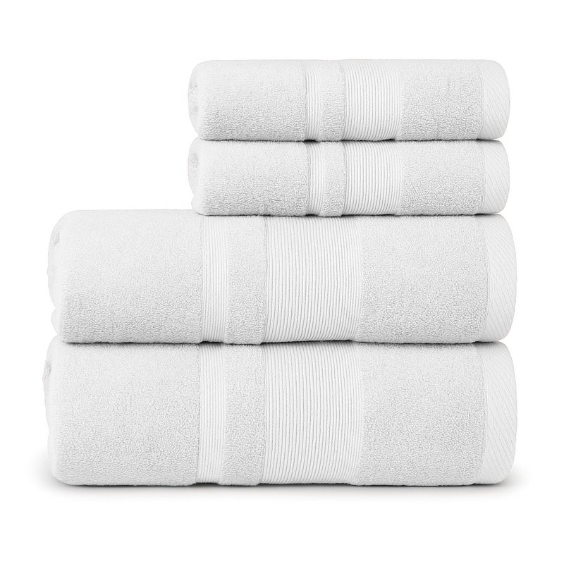 toalha master 4 pecas branca