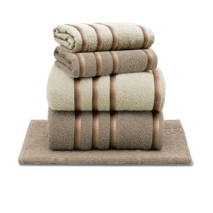 toalha classic jogos 5pcs still amarula bege glace