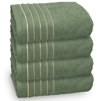 toalha golden still banho pilha 4 verde