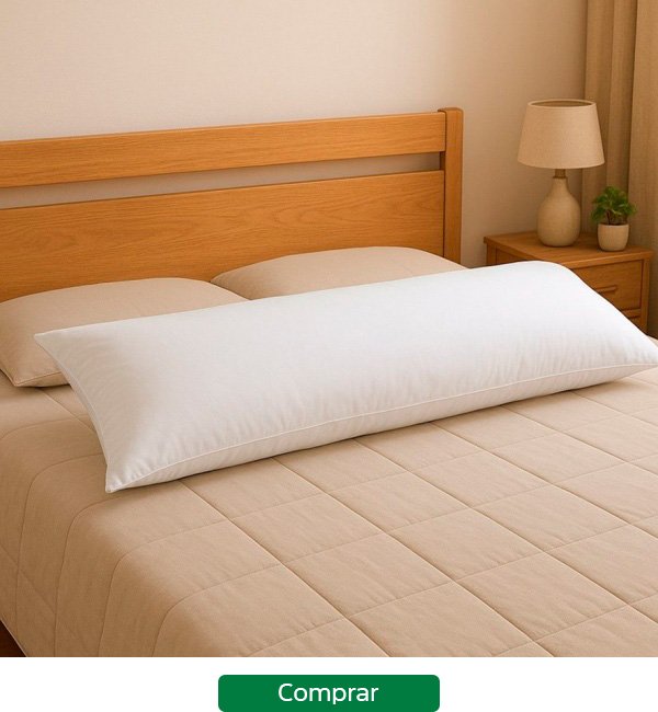 comprar travesseiro de corpo extra longo