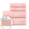 jogo toalha master 5 pecas rosa cravo mais tapate popcorn