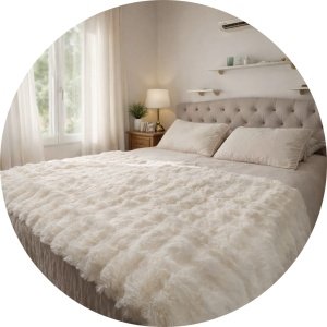 manta microfibra toque pele de coelho fluffy blanket manta microfibra