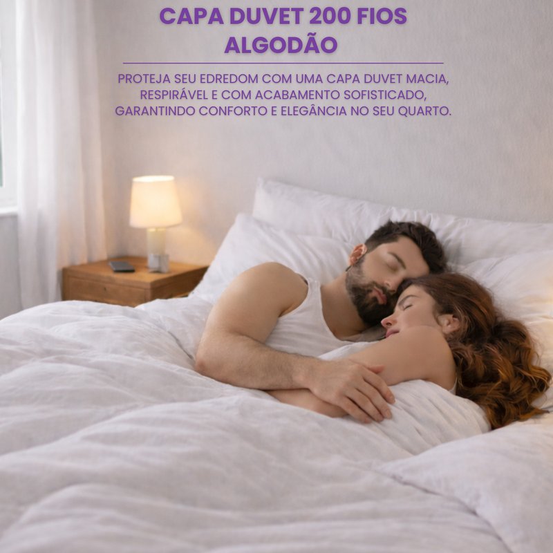 capa de edredom duvet algodao 200 fios 2