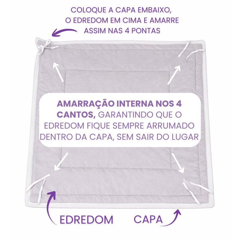 capa de edredom duvet algodao 200 fios 5