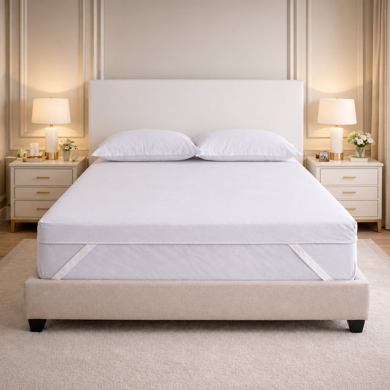 pillow top hibrido dupla face casal queen king viuva