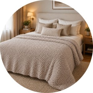 manta fleece microfibra off white casal queen circular 2
